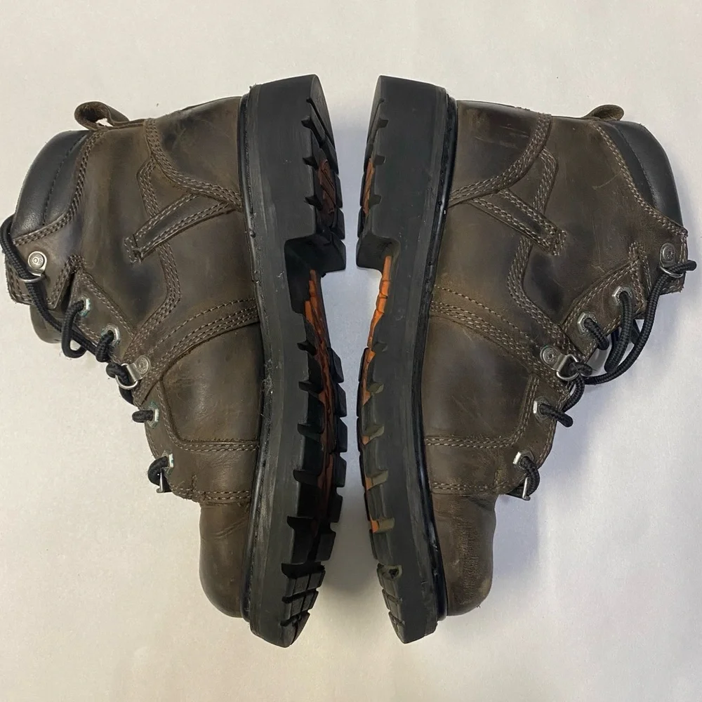Harley-Davidson Men’s Ruskin 5-In Motorcycle Boots Size 7.5M Brown Biker Riding